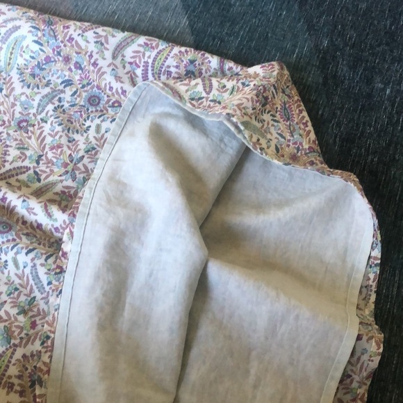 Maxou Vintage Cotton Boho Paisley Midi Skirt - Picture 8 of 10